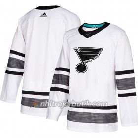 Män Ishockey St. Louis Blues tröja Blank Vit 2019 All-Star Adidas Authentic